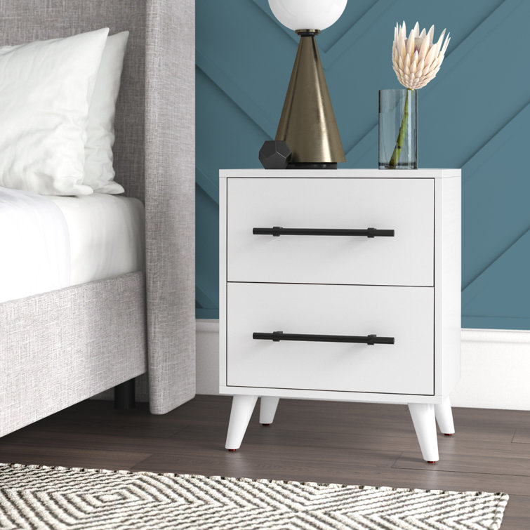 Mercury Row Kai 2 Drawer Nightstand Reviews Wayfair