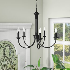 Shaylee 5-Light Candle-Style Chandelier