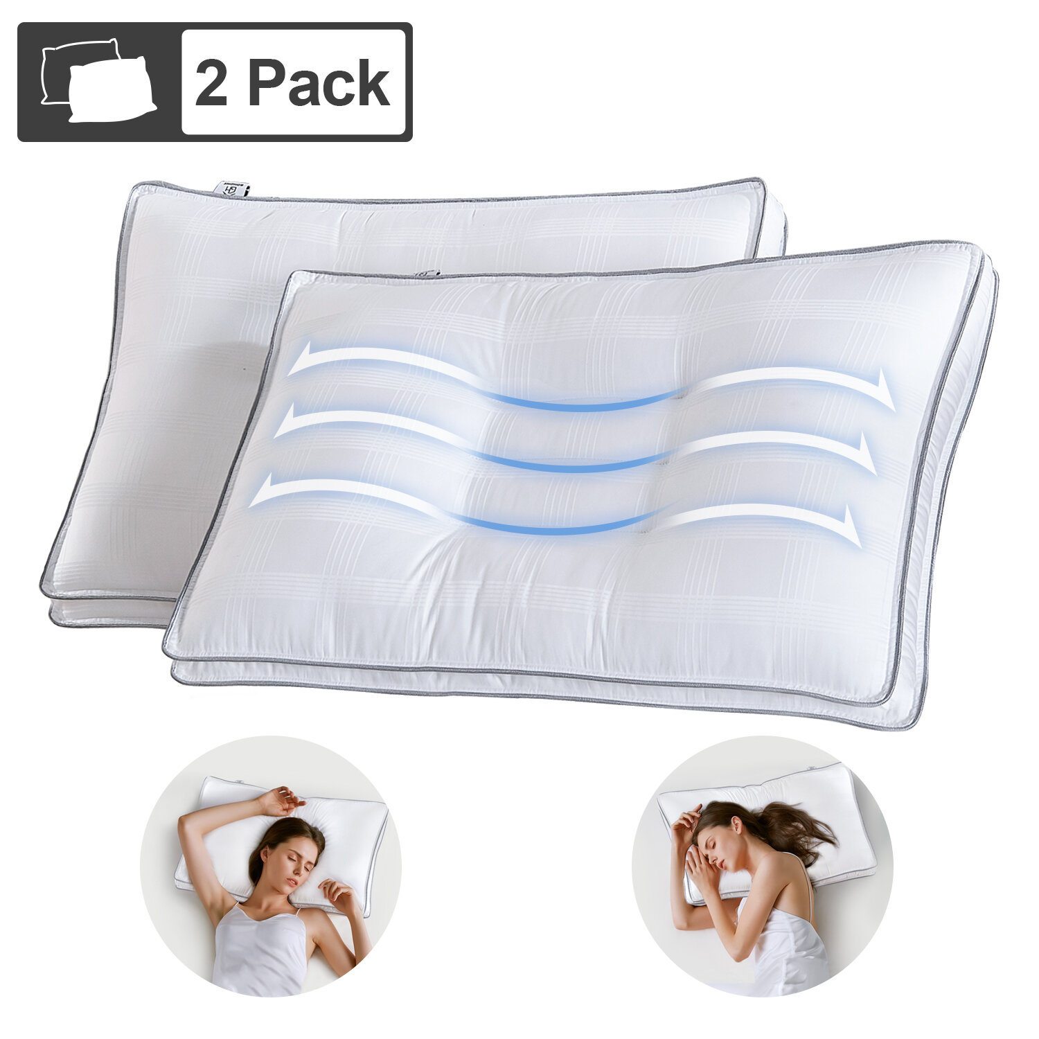 adjustable contour pillow