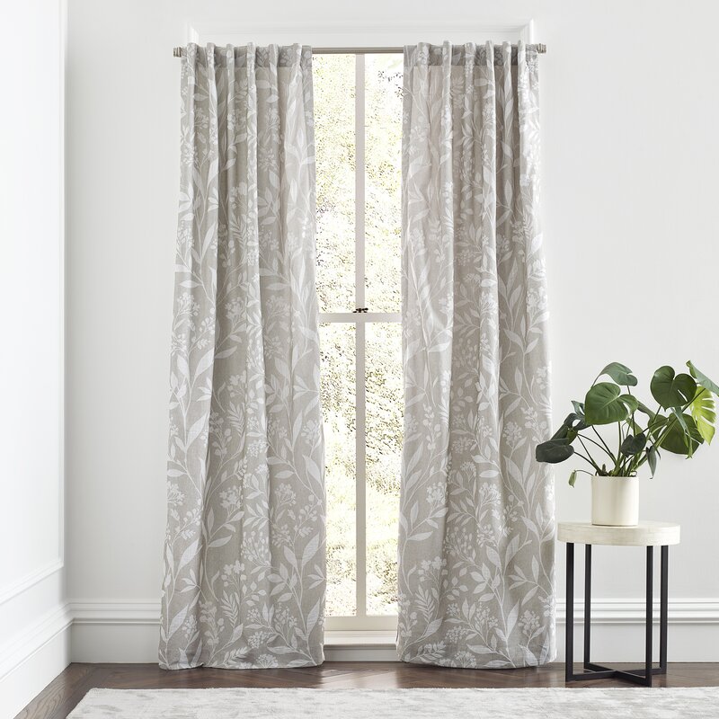 Croscill Layla 100% Cotton Floral Max Blackout Curtains/Drapes | Wayfair