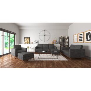 Tinney 5 Piece Standard Living Room Set by Corrigan Studio