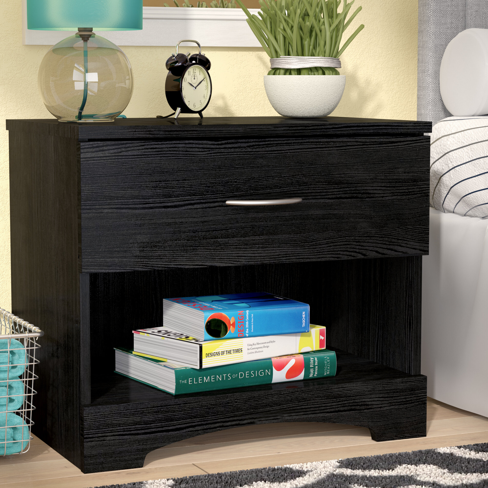 Shreya 1 Drawer Nightstand