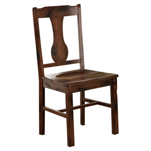 Freya Solid Wood Dining Chair (Set of 2) by Loon Peak