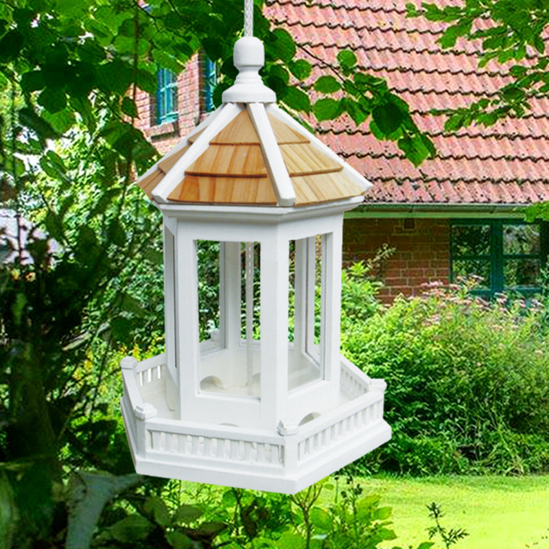 Home Bazaar Fledgling Series Gazebo Bird Feeder Reviews Wayfair