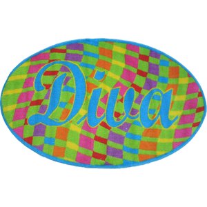 Fun Shape High Pile Diva Area Rug