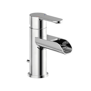 Bravat Waschtischarmatur Geneva Wasserfall mit A..