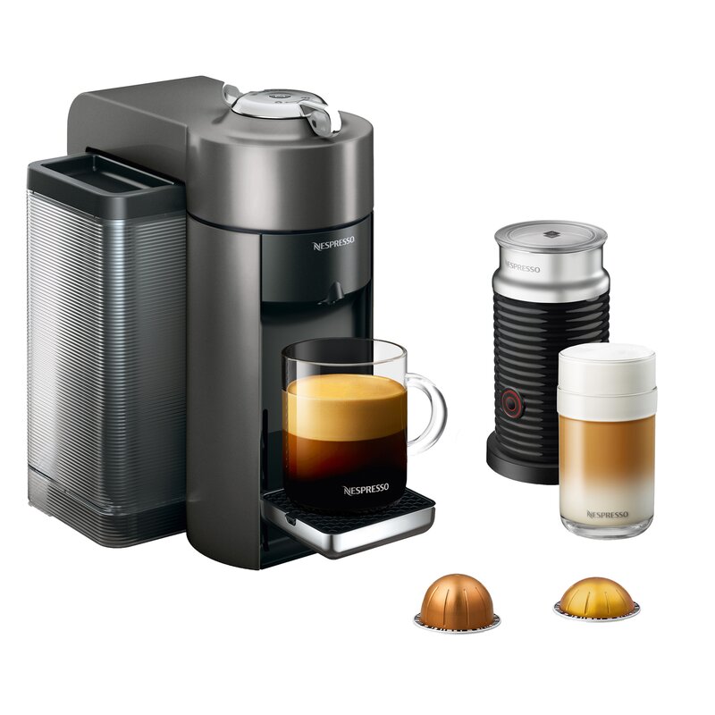 Nespresso Vertuo Coffee Espresso Machine With Aeroccino Milk Frother By Delonghi Reviews Wayfair,Fried Dumplings Drawing