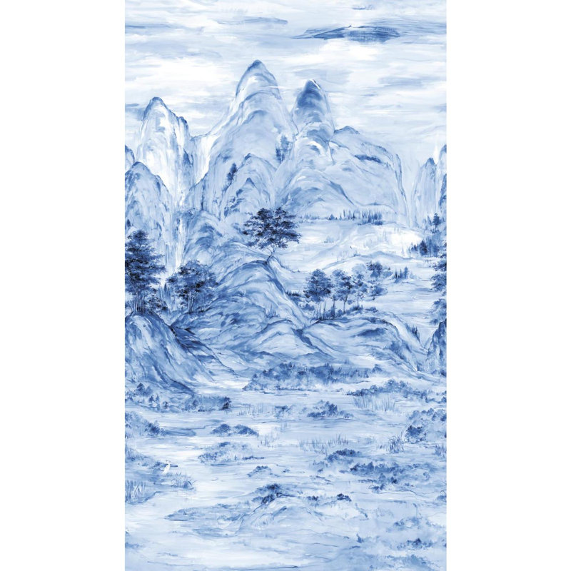 York Wallcoverings Misty Mountain 11 2 L X 75 75 W 3 Panel Wall Mural Wayfair