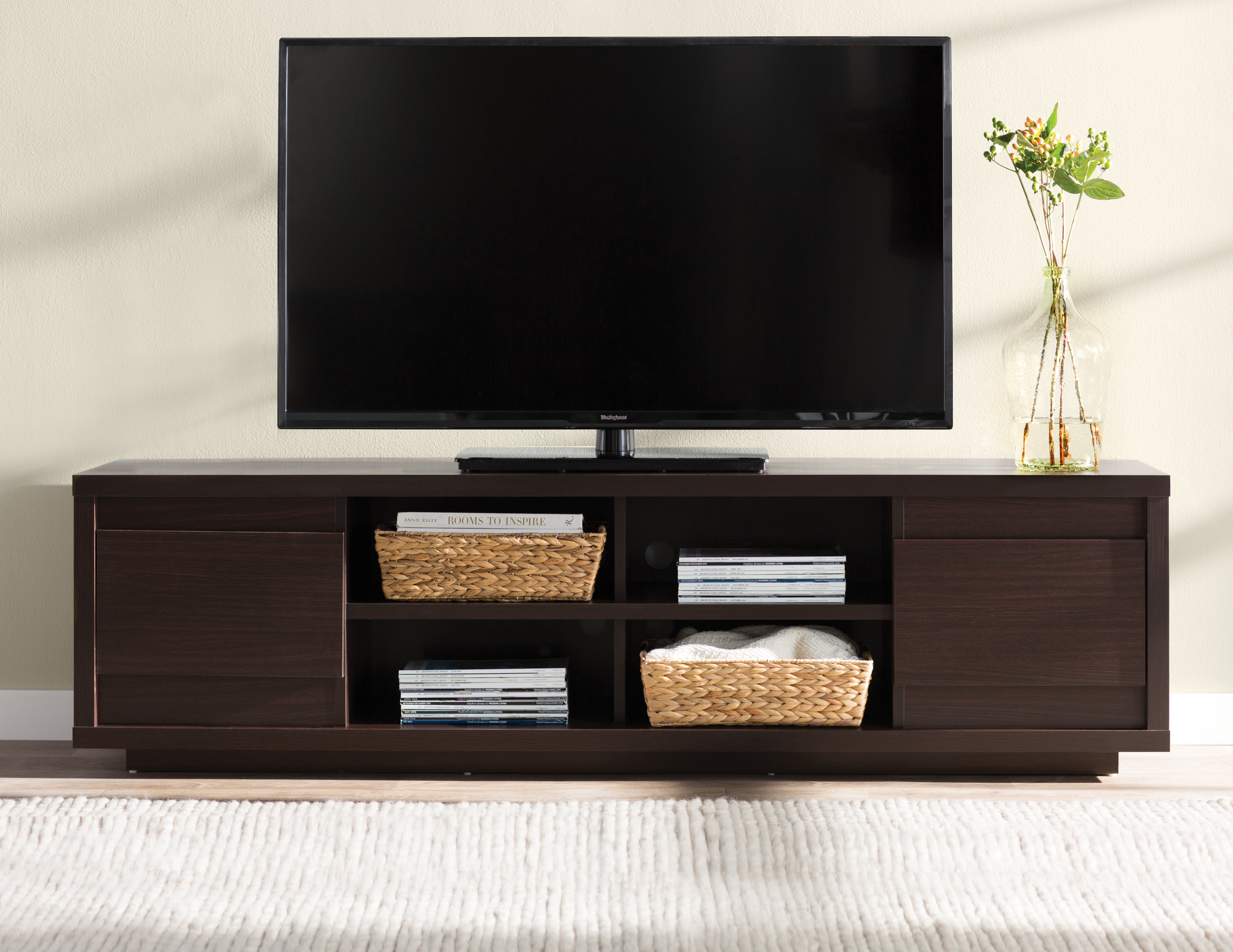 Wade Logan Leetsdale Tv Stand For Tvs Up To 70 Reviews Wayfair