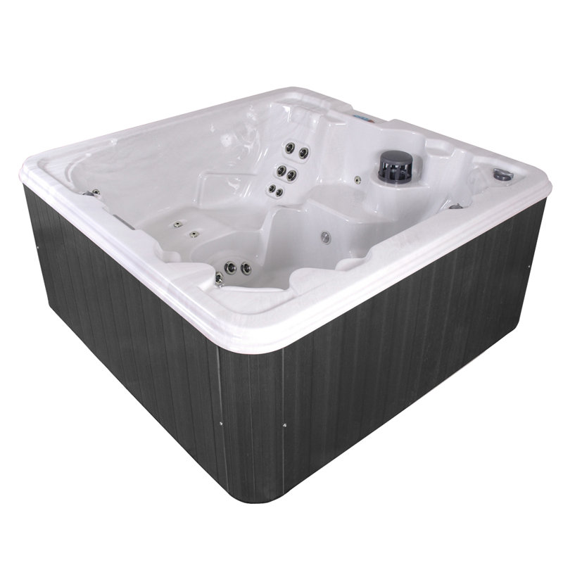 Qca Spas Punta Cana 6 Person 83 Jet Hot Tub With Led Light And Ozonator Wayfair