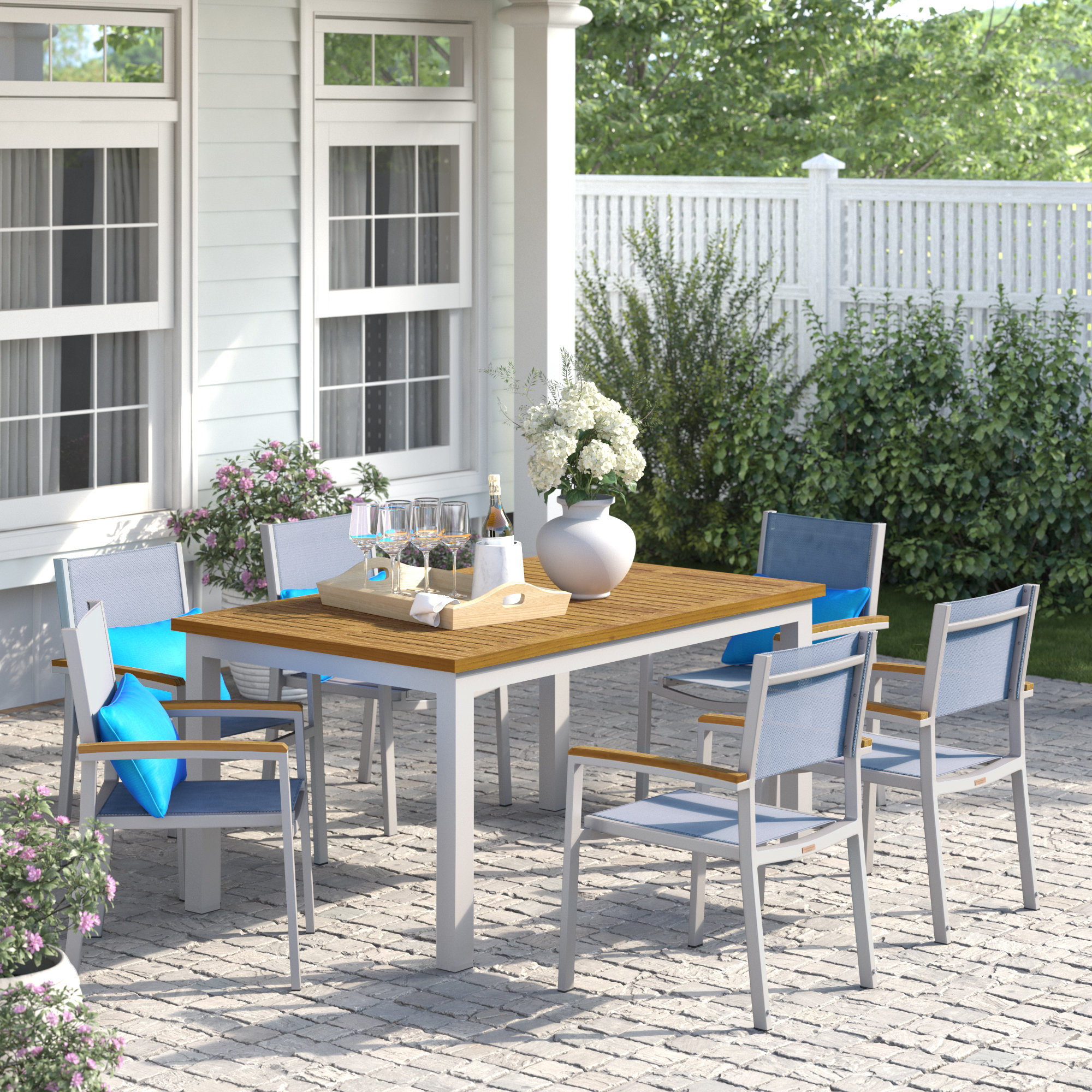 Caspian 6 Piece Dining Set 2024 www.alhudapk