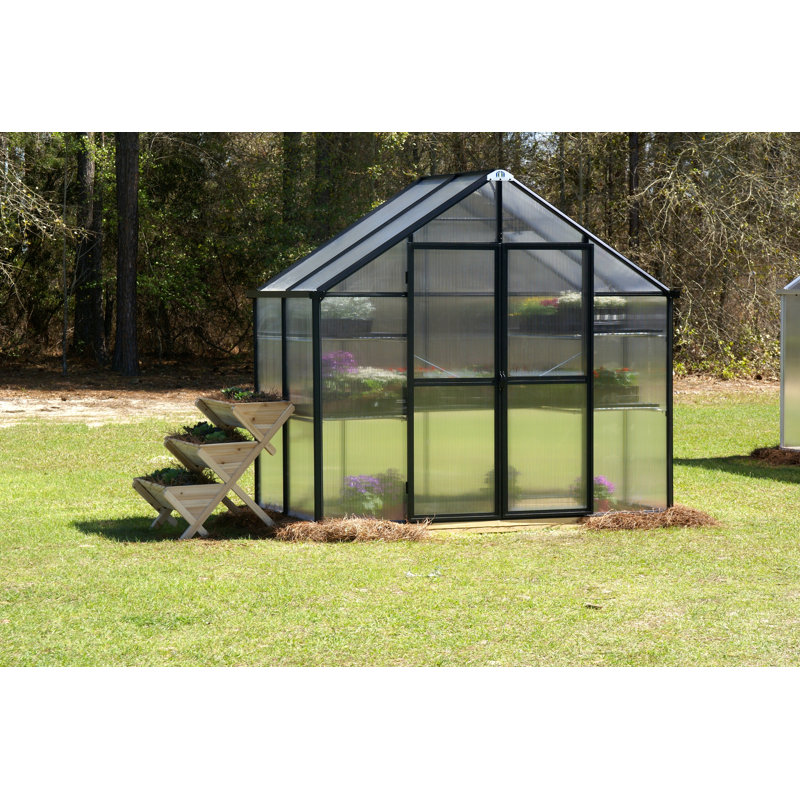 Riverstone Industries Corporation Monticello 8 Ft W X 4 Ft D Greenhouse Wayfair