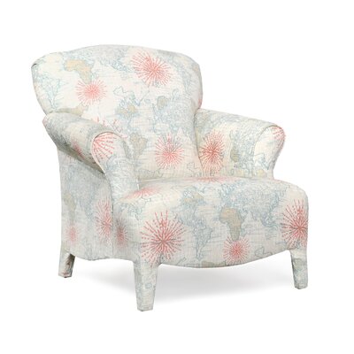 Gardea Armchair Bloomsbury Market Upholstery Cahill Coral