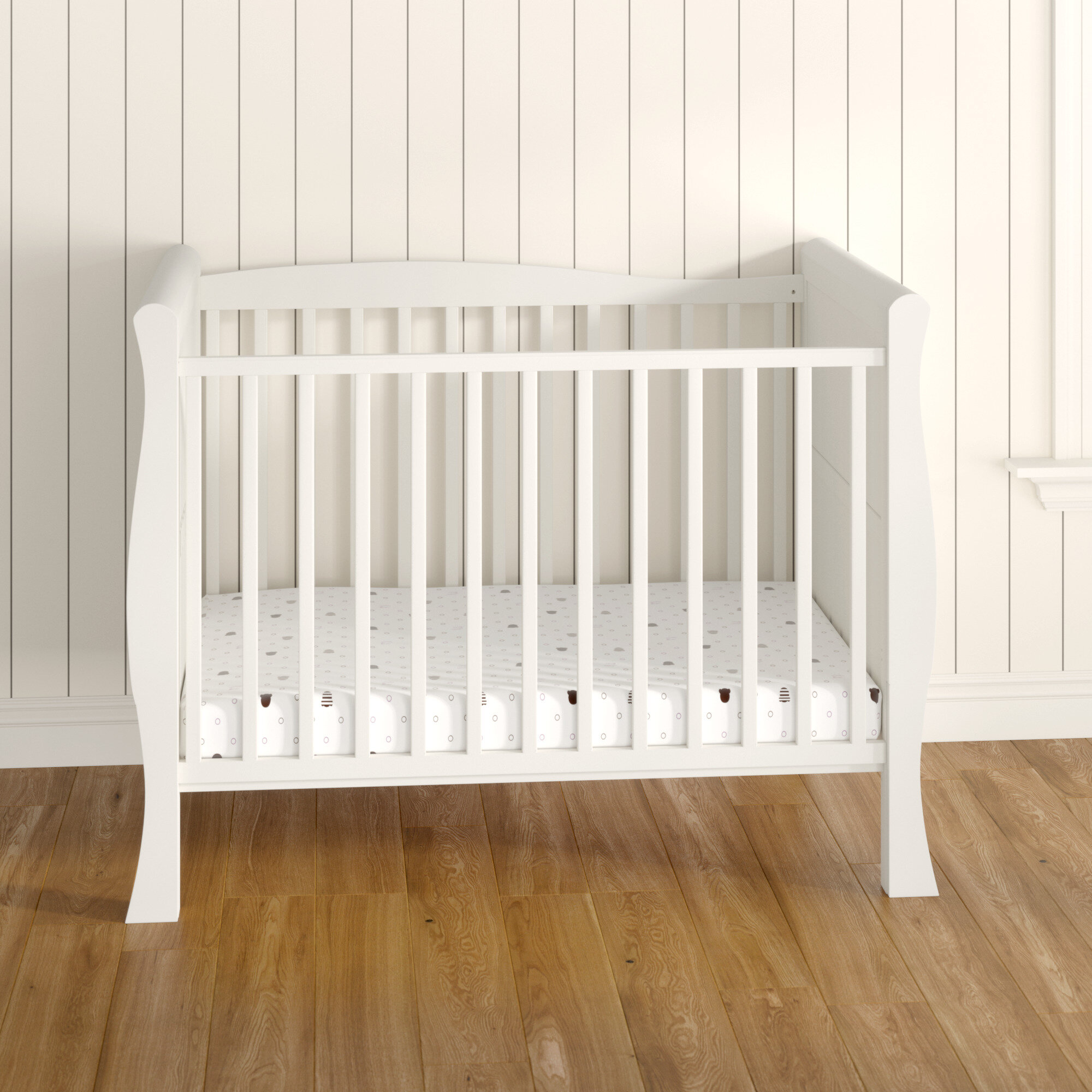 jonathan sleigh cot bed with mattress