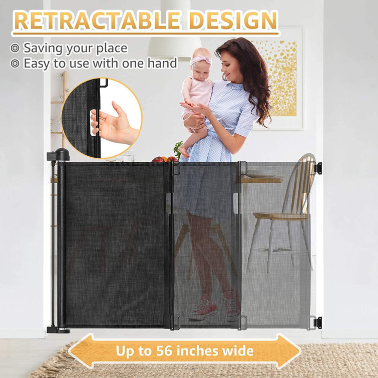 pet retractable gate