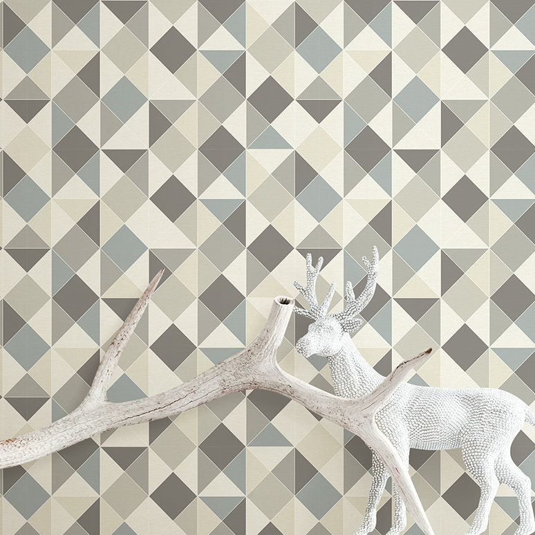 George Oliver Wolter 18 L X 20 5 W Geometric And Stick George Oliver Wolter 18 L X 20 5 W Geometric And Stick Wallpaper Wayfair