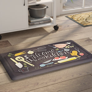 Gothard Scattered Kitchen Dri- Pro Comfort Kitchen Mat