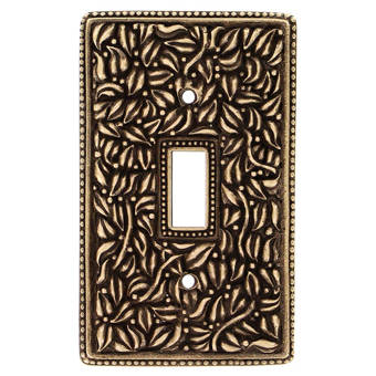 Premier Copper Products 1 Gang Toggle Light Switch Wall Plate Reviews Wayfair