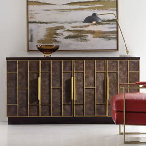 Melange Neils 4 Door Credenza by Hooker Furniture