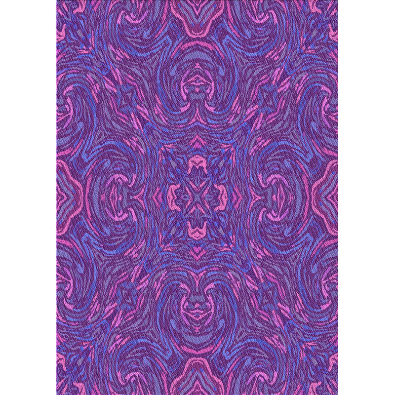East Urban Home Abstract Wool Purple Pink Area Rug Wayfair
