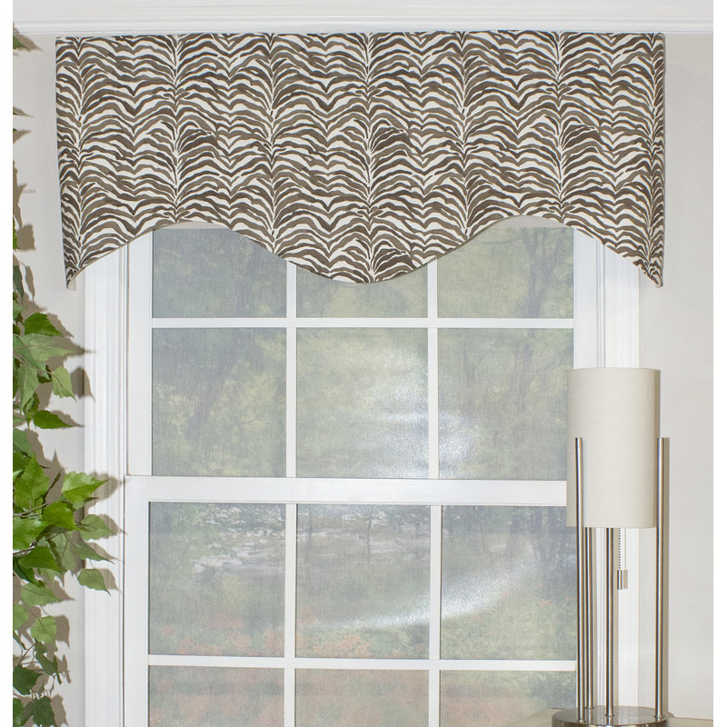 World Menagerie Sandsmere Cornice 50 Window Valance Wayfair