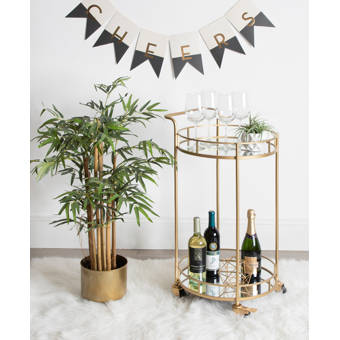 17 Stories Parke Bar Cart