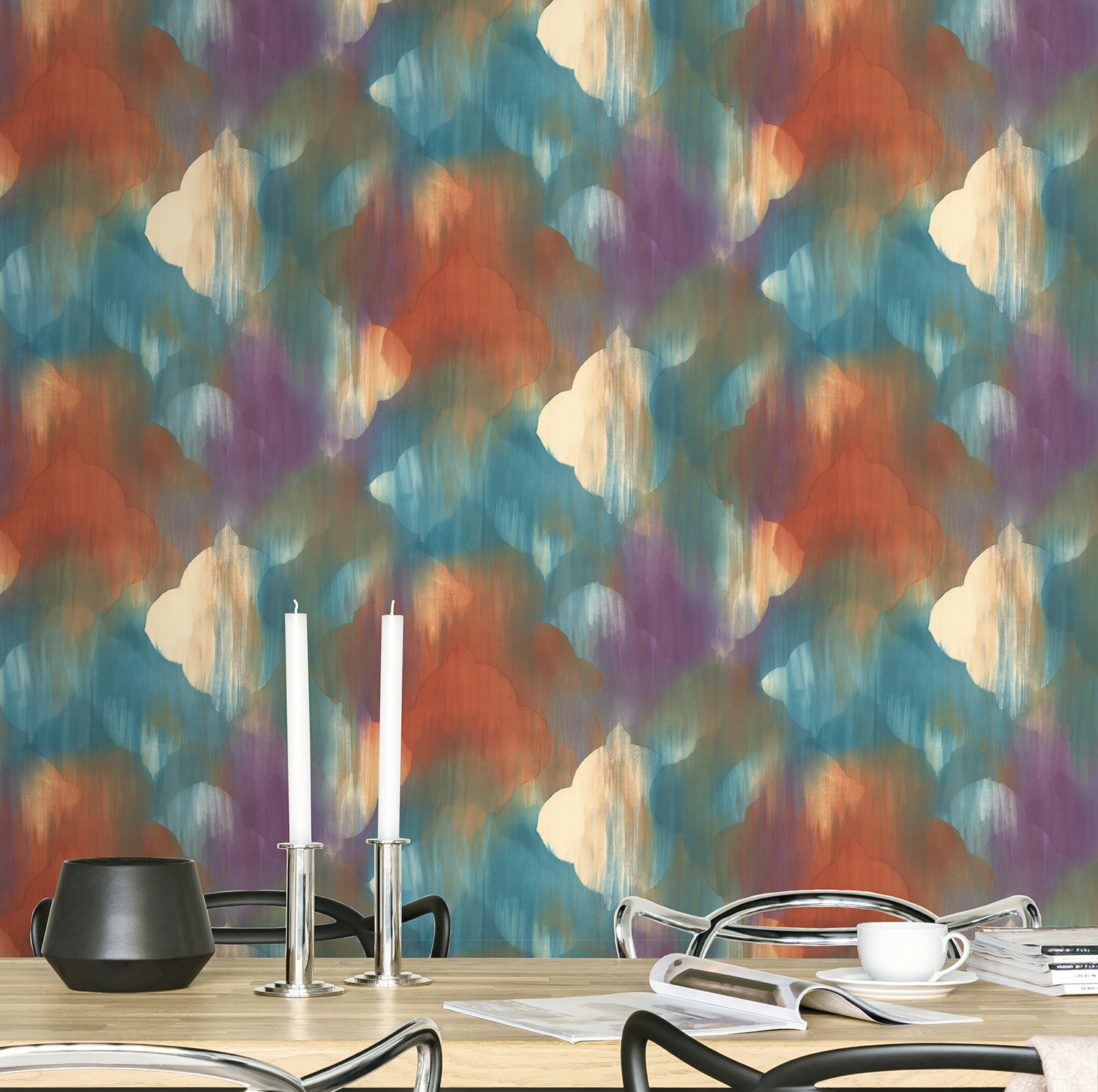 Wrought Studio Lilliana Rainbow Clover 33 L X 5 W Wallpaper Roll Wayfair Wrought Studio Lilliana Rainbow Clover 33 L X 5 W Wallpaper Roll Wayfair
