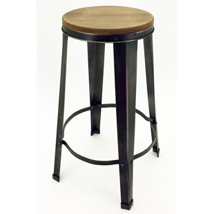 Retro Barstools Wayfair Gabriel Retro 27 Bar Stool Set Of 2