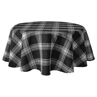 HEMSTITCH Table Cloth 100% Cotton BLACK 3 Sizes RECTANGLE 