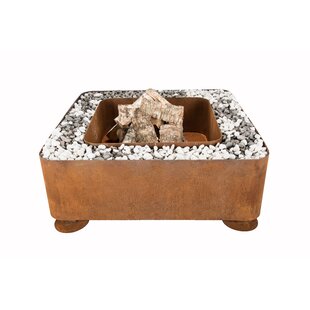 Steel Wood Burning Fire Pit By GrillSymbol