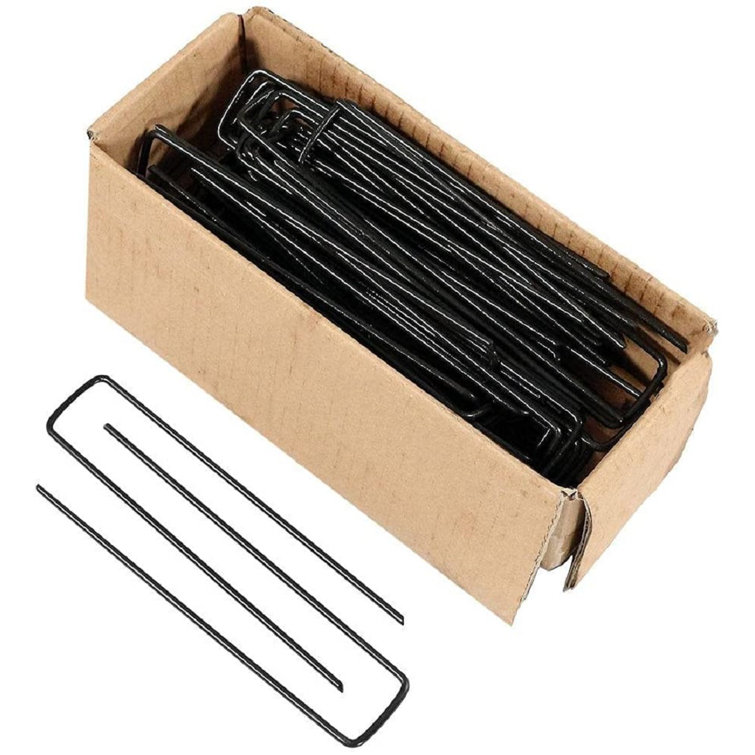 fence ground staples