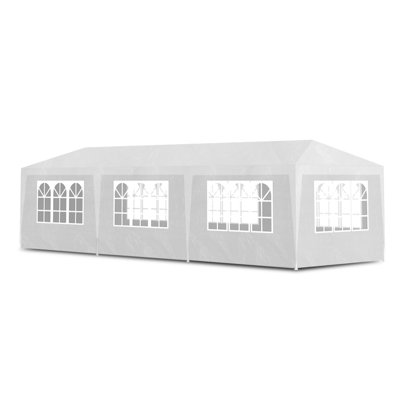 Aoosaf Steel Party Tent Gazebo Beach Sunshade