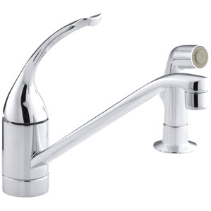 Kohler Coralais Two-Hole Kitchen Sink Faucet with 10