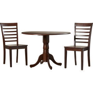 Gloucester 3 Piece Dining Set by Charlton Home