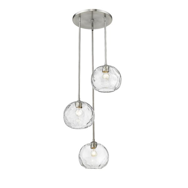 Greyleigh™ Halton 3 - Light Cluster Globe Pendant & Reviews | Wayfair