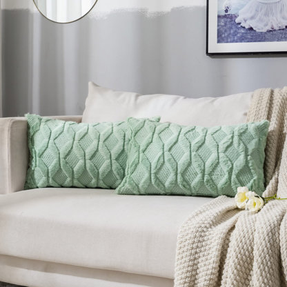 Cover Soft Cotton Linen Fabric Pillowcase Kids Room Sofa Decorative Pillow Case 