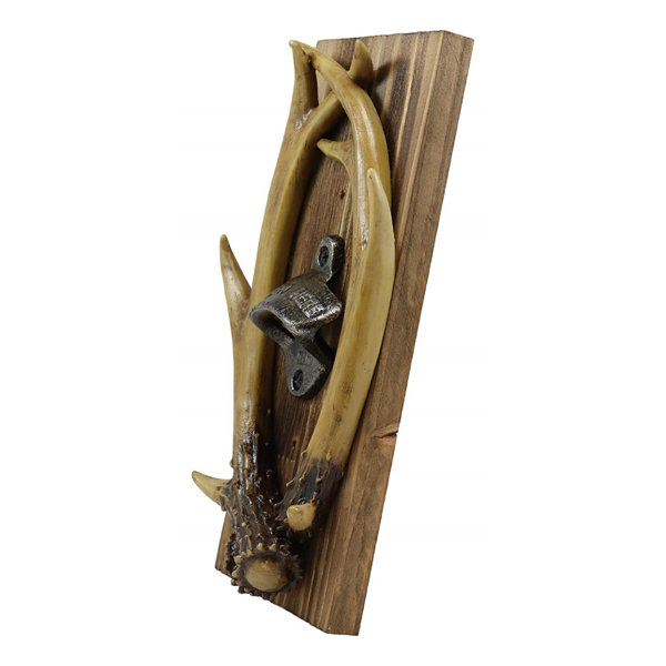 Millwood Pines Ebros Rustic Western Faux Entwined Hunter S Stag