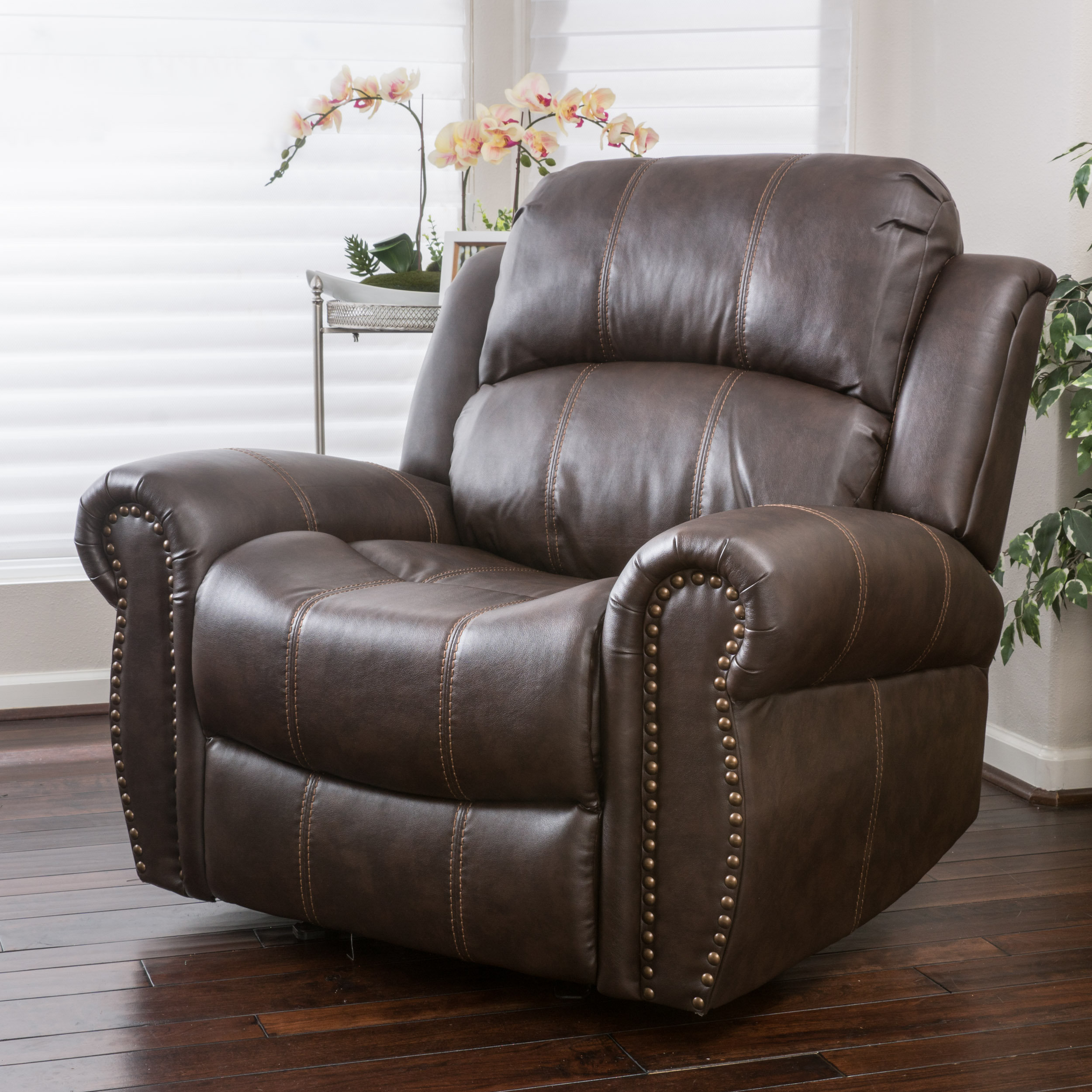 Charlton Home Swarey 23 25 Manual Glider Recliner Reviews Wayfair
