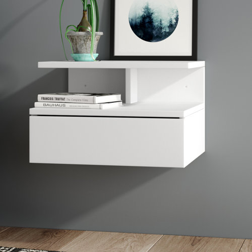 Nachttisch AJKA von HOME ETC Weiß