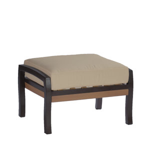 Go to store & view more images Belize Outdoor Ottoman with Cushion by Summer Classics