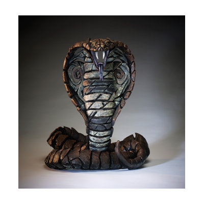 Edge Sculpture Cobra 16in H