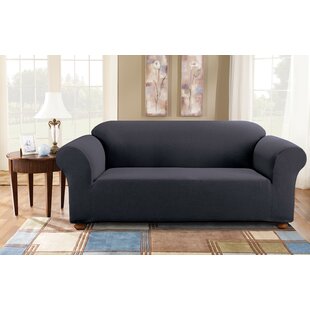 Simple Stretch Subway Box Cushion Sofa Slipcover By Sure Fit