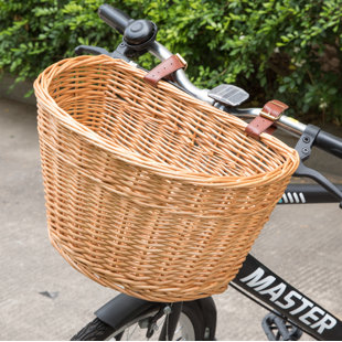 Oxford Bike Cycle Bicycle Handlebar Handle Bar Black Mesh Basket With Bracket 