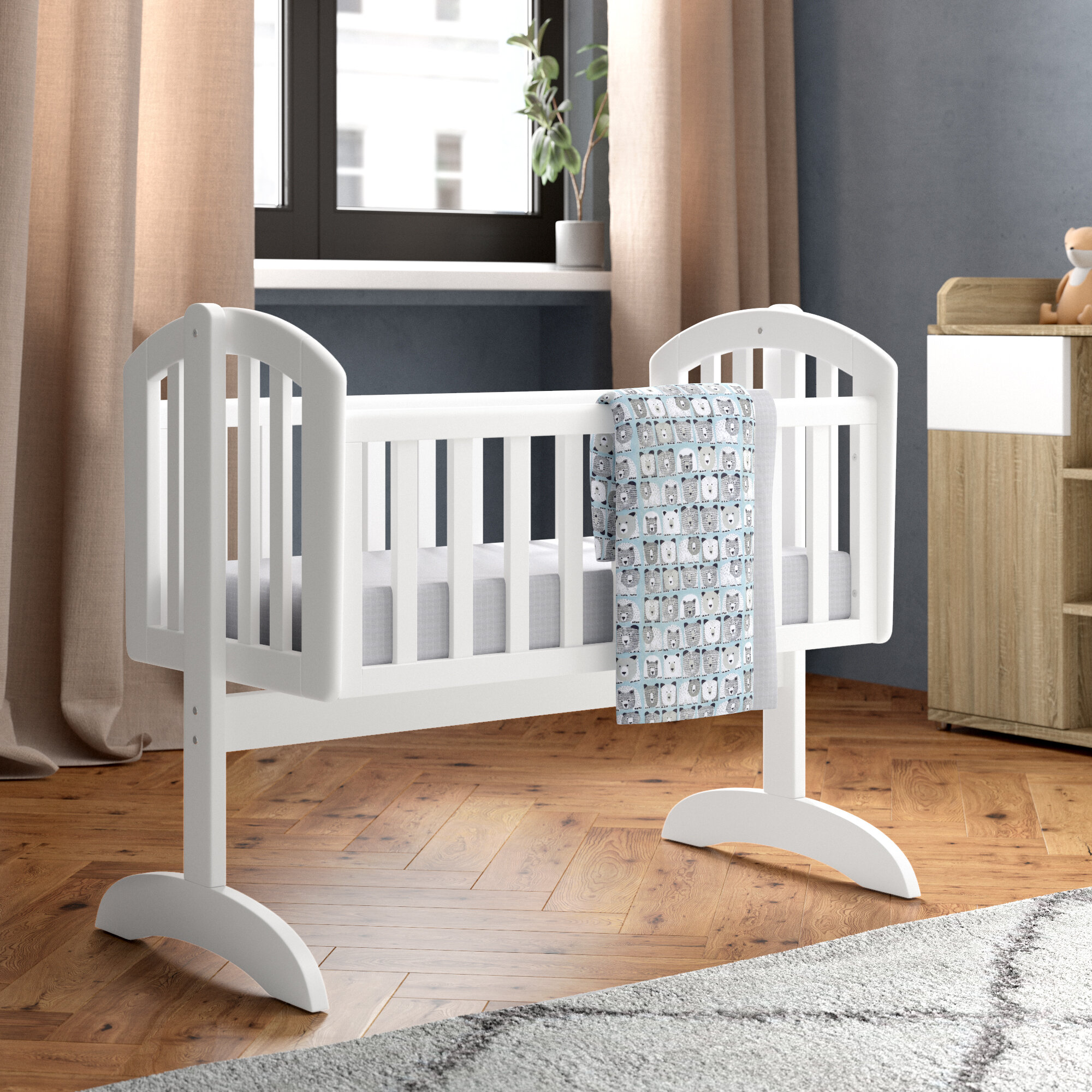 Obaby Sophie Swinging Crib Wayfair Co Uk