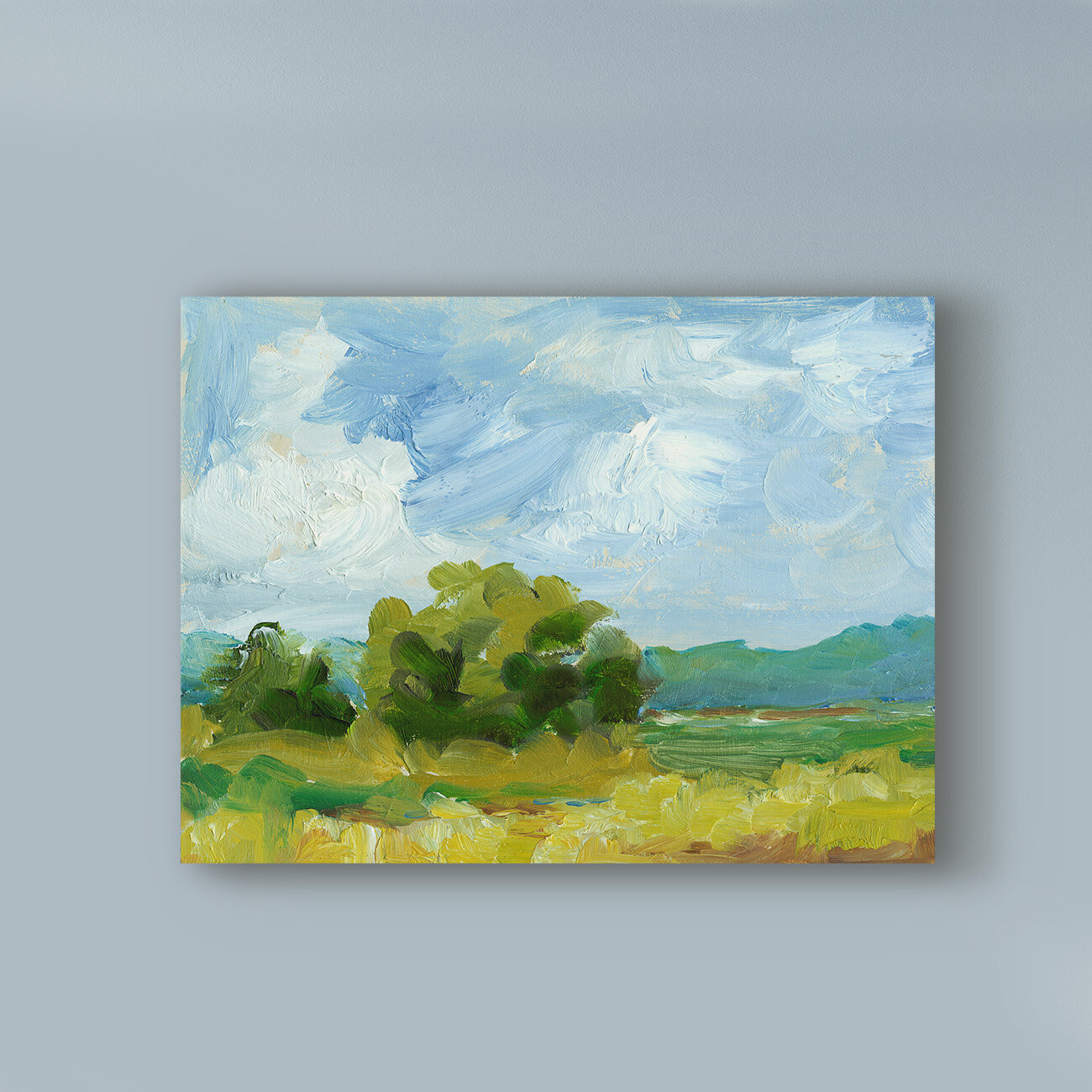 Charlton Home® Field Color Study I by Ethan Harper - Wrapped Canvas ...