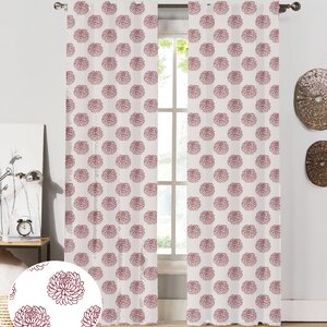 Peony Curtain Panels (Set of 2)