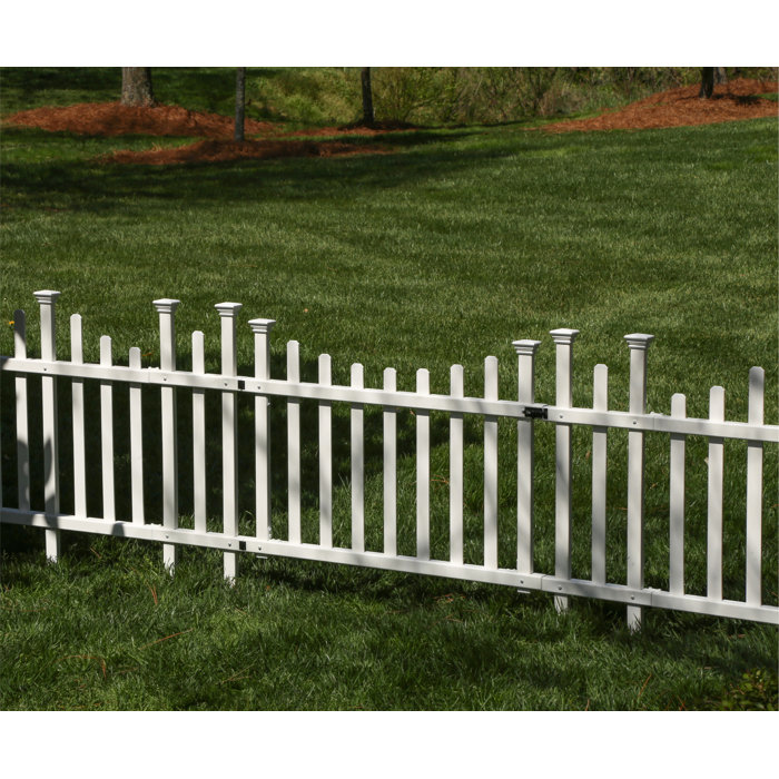Zippity Outdoor Products ZP19043 All American Gate White