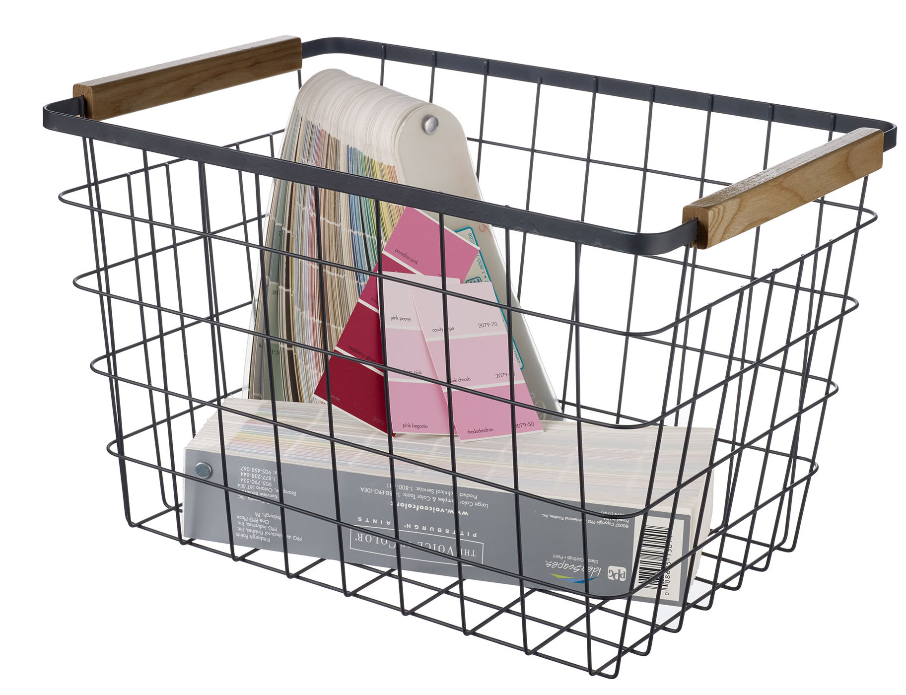 Rebrilliant Pilar Metal Basket Reviews Wayfair