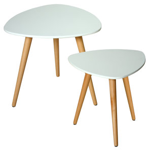 2-tlg. Satztisch-Set von Castleton Home