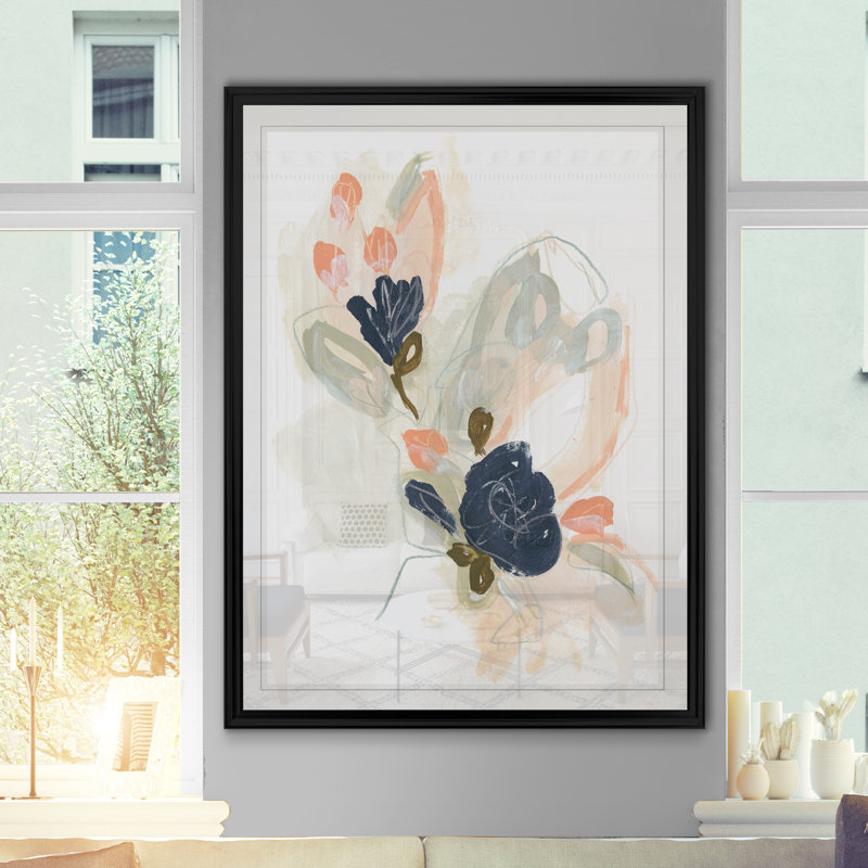 George Oliver Posy Projection I Painting Print On Canvas Reviews Wayfair